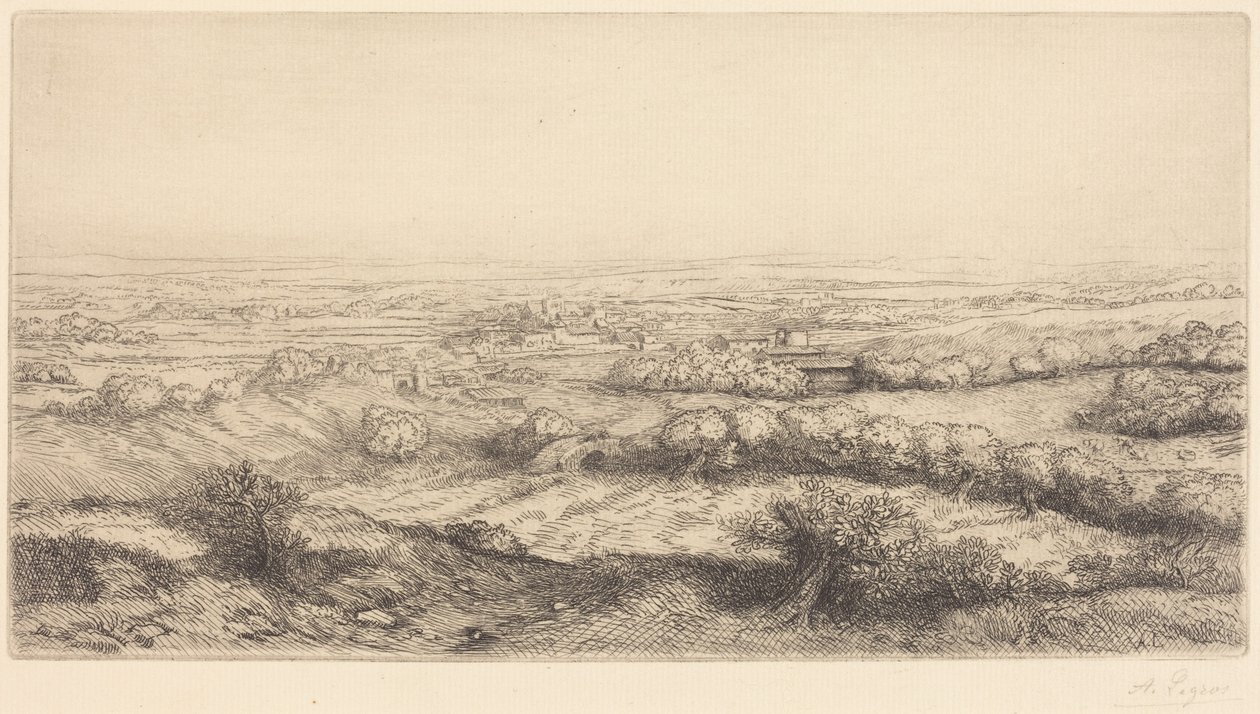 Dal i Burgund av Alphonse Legros