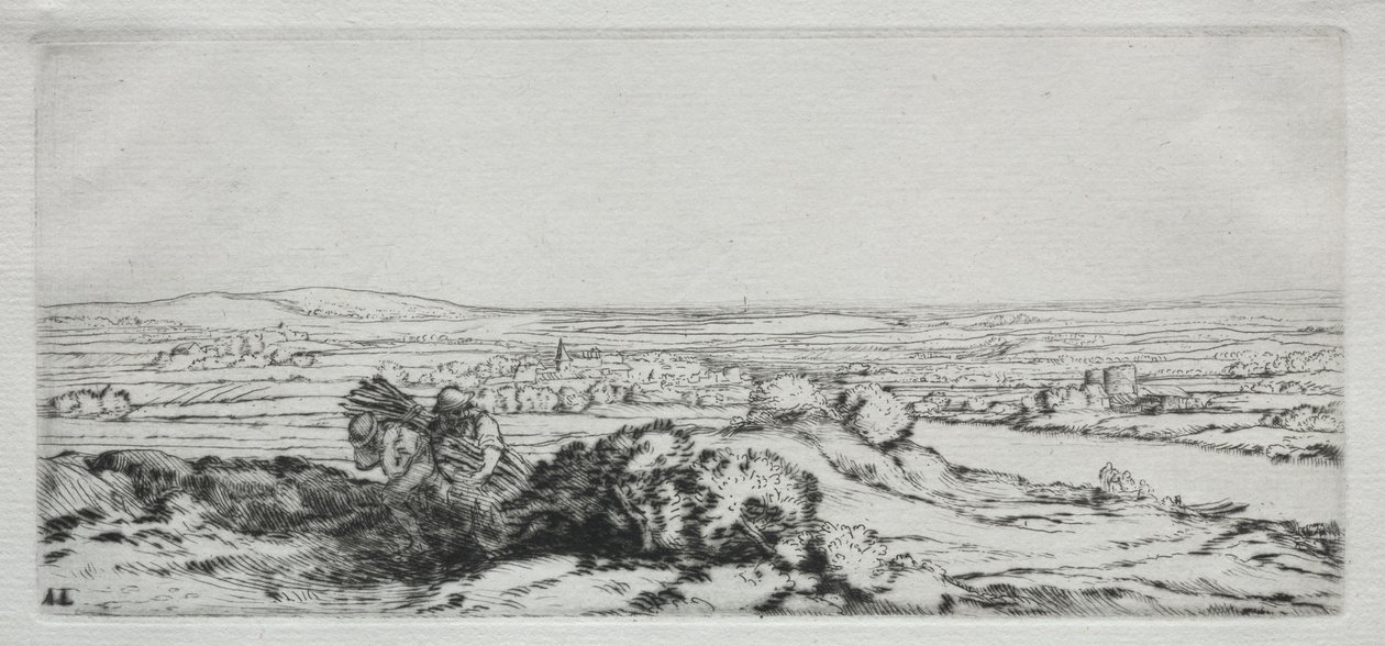 Valley of the Dunes (The Valley of the Dunes) av Alphonse Legros