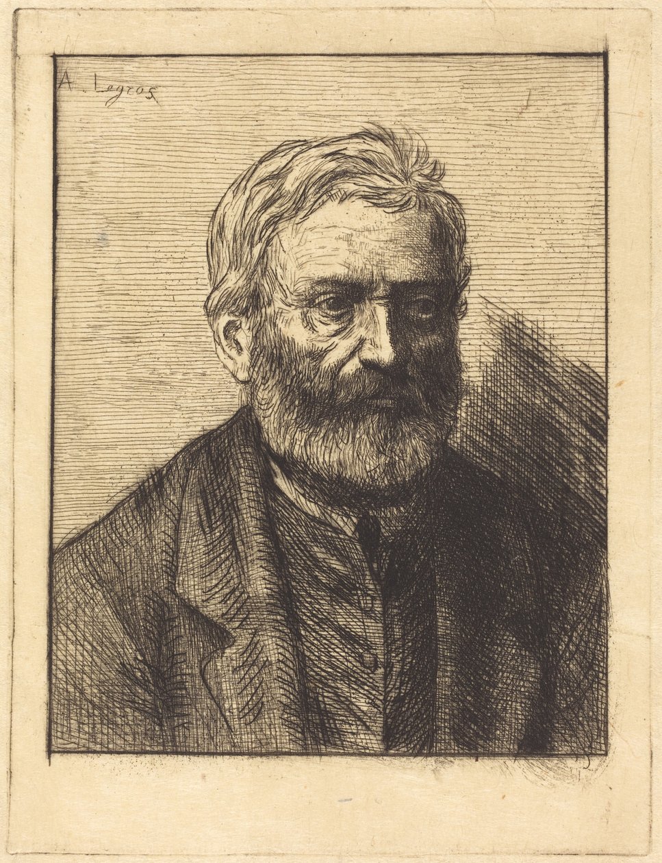Victor Hugo, plate I av Alphonse Legros