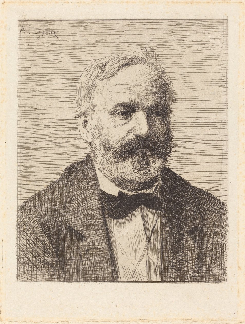 Victor Hugo, plate I av Alphonse Legros