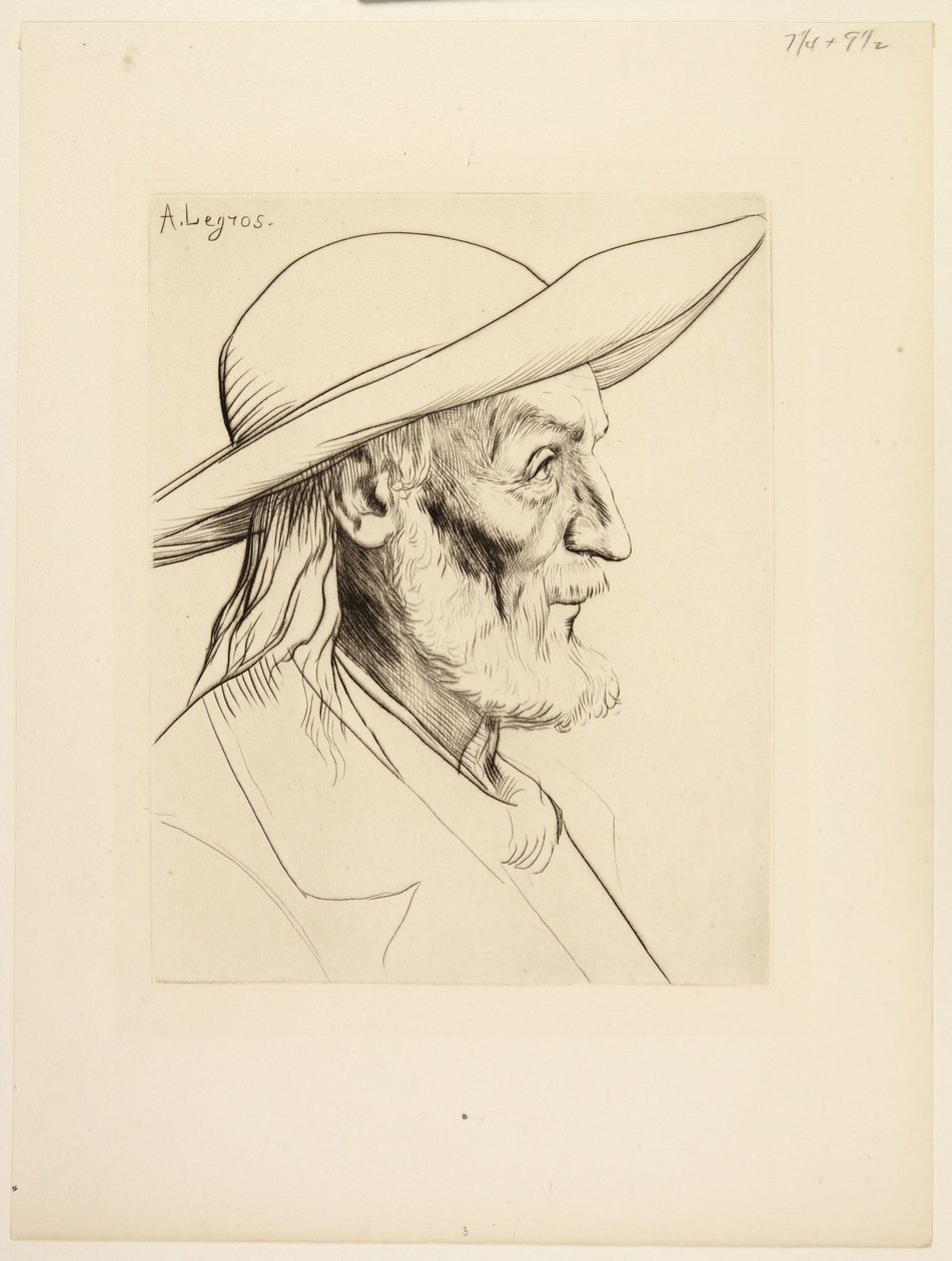 Gammel spanjol av Alphonse Legros