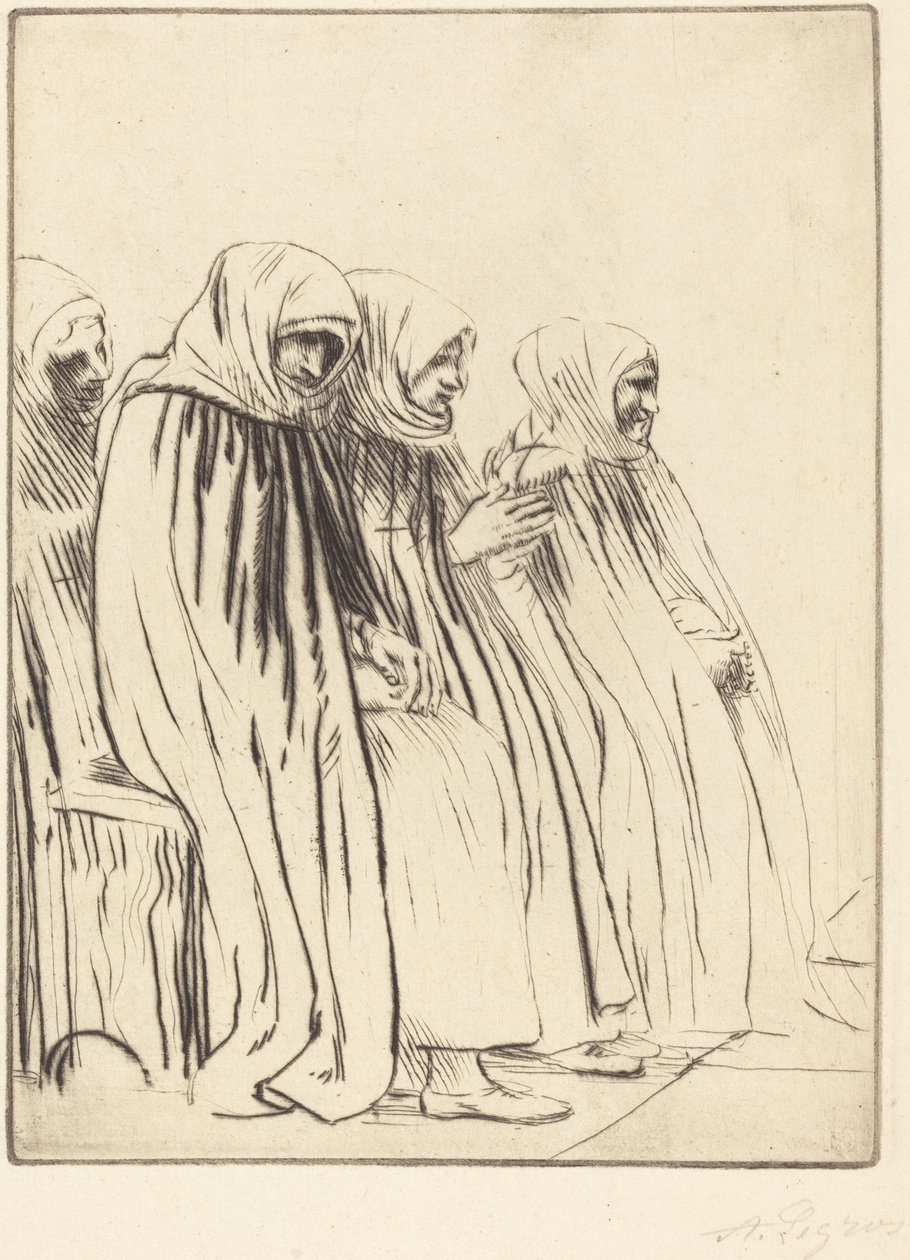 Kvinner i Brussel av Alphonse Legros