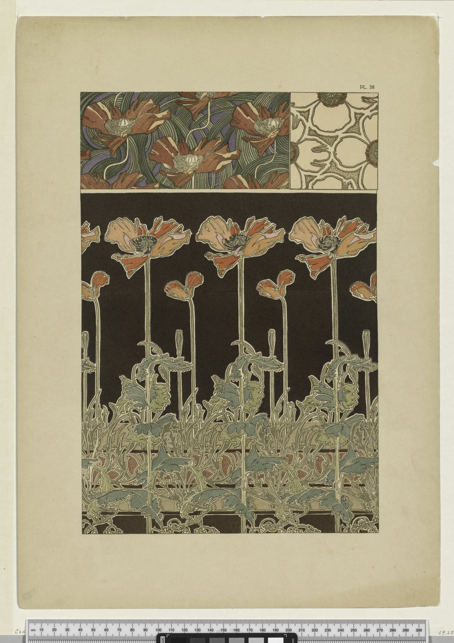 Dokumentdekorater: Plate 38 av Alphonse Mucha