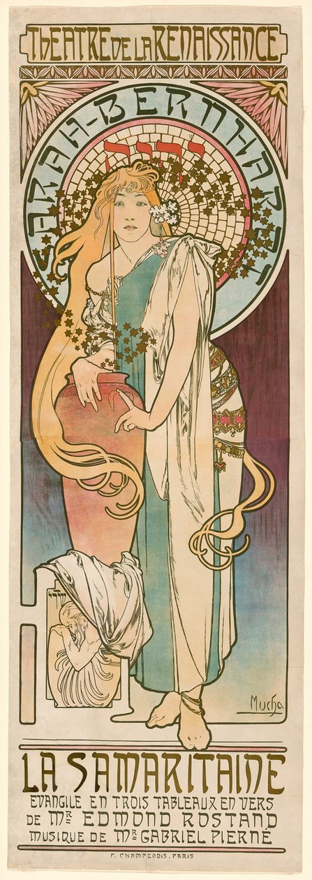 Samaritanen av Alphonse Marie Mucha