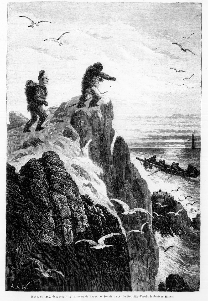 Hans i 1860, oppdaget Hayes