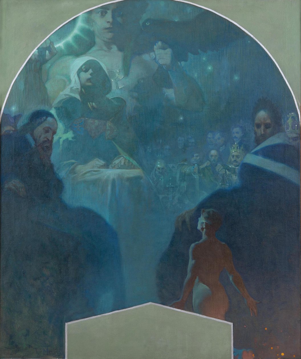 Av egen styrke III, 1911 av Alphonse Mucha