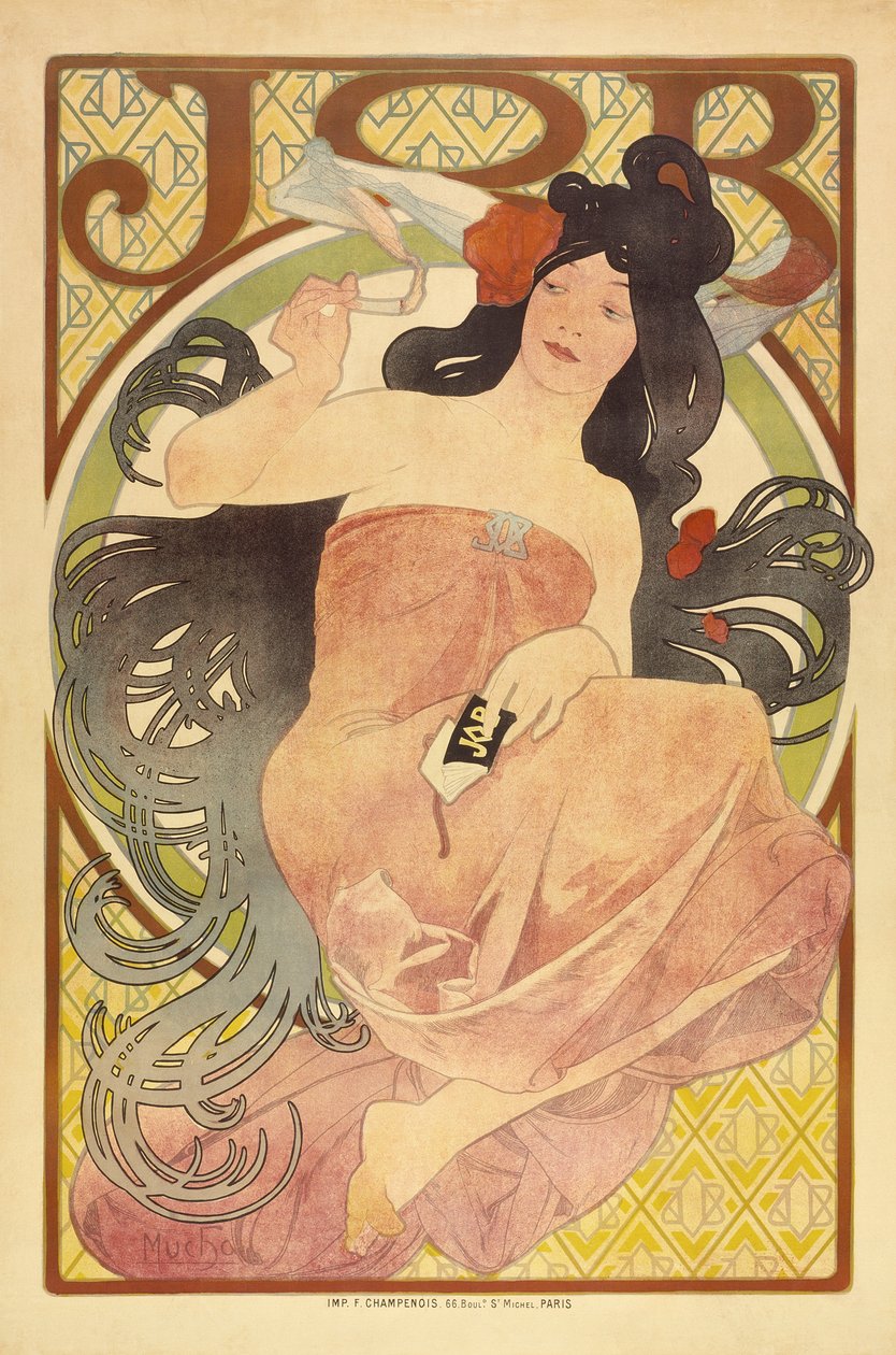 Job av Alphonse Mucha