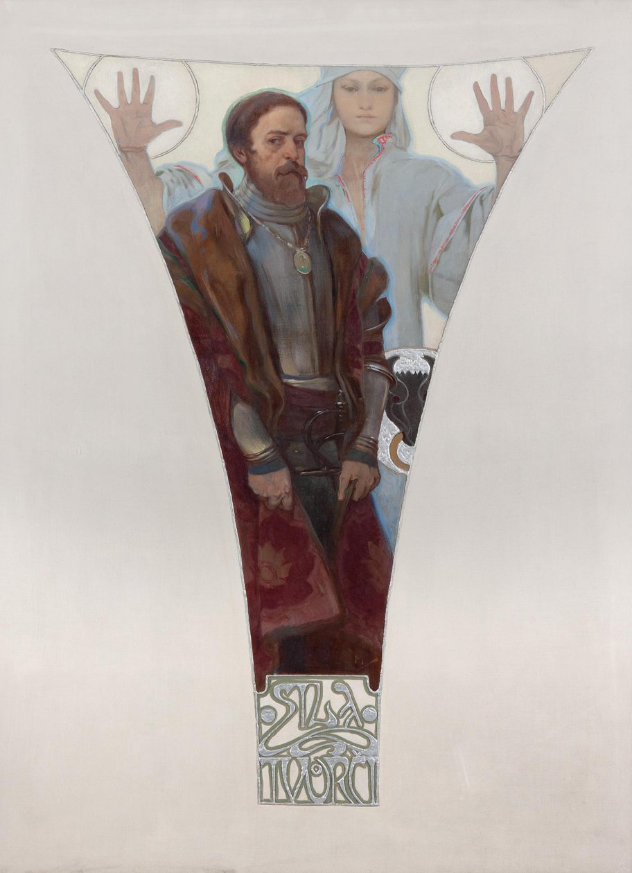 John av Pernstein, 1911 av Alphonse Mucha