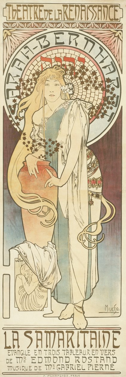 Samaritanen, 1897 av Alphonse Mucha