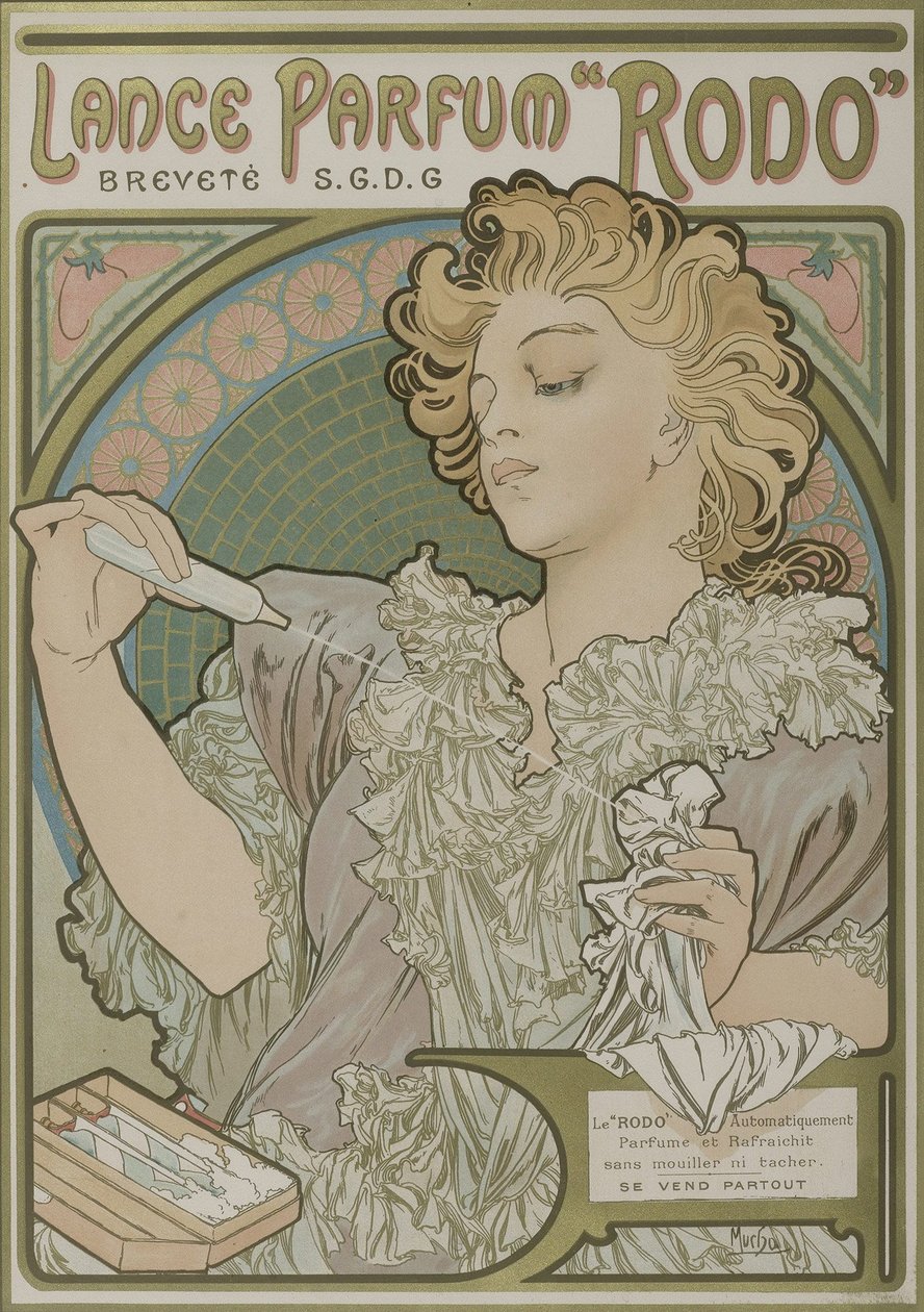 Lance Parfyme Rodo av Alphonse Mucha