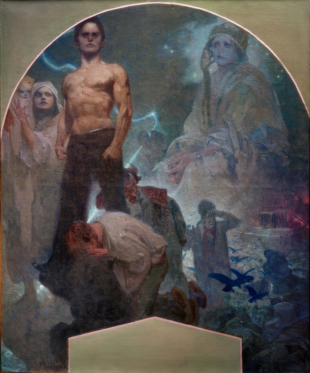 Med din egen styrke av Alphonse Mucha