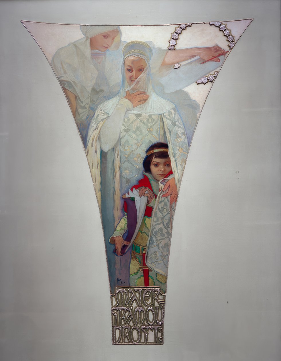 Mors visdom - Eliska Premyslovna av Alphonse Mucha
