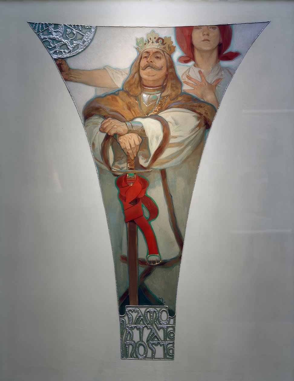 Skapende kraft - Jan von Pernstejn av Alphonse Mucha