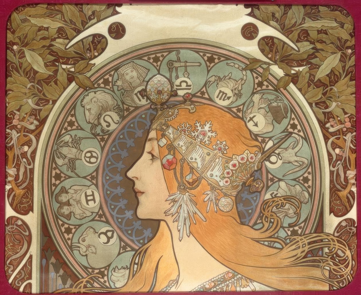 Zodiac av Alphonse Mucha