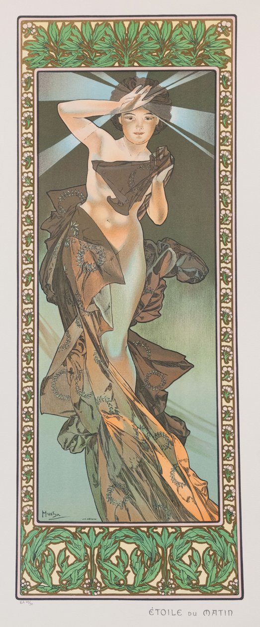 Morgenstjerne Morgenstjernen, 1902. av Alphonse Mucha