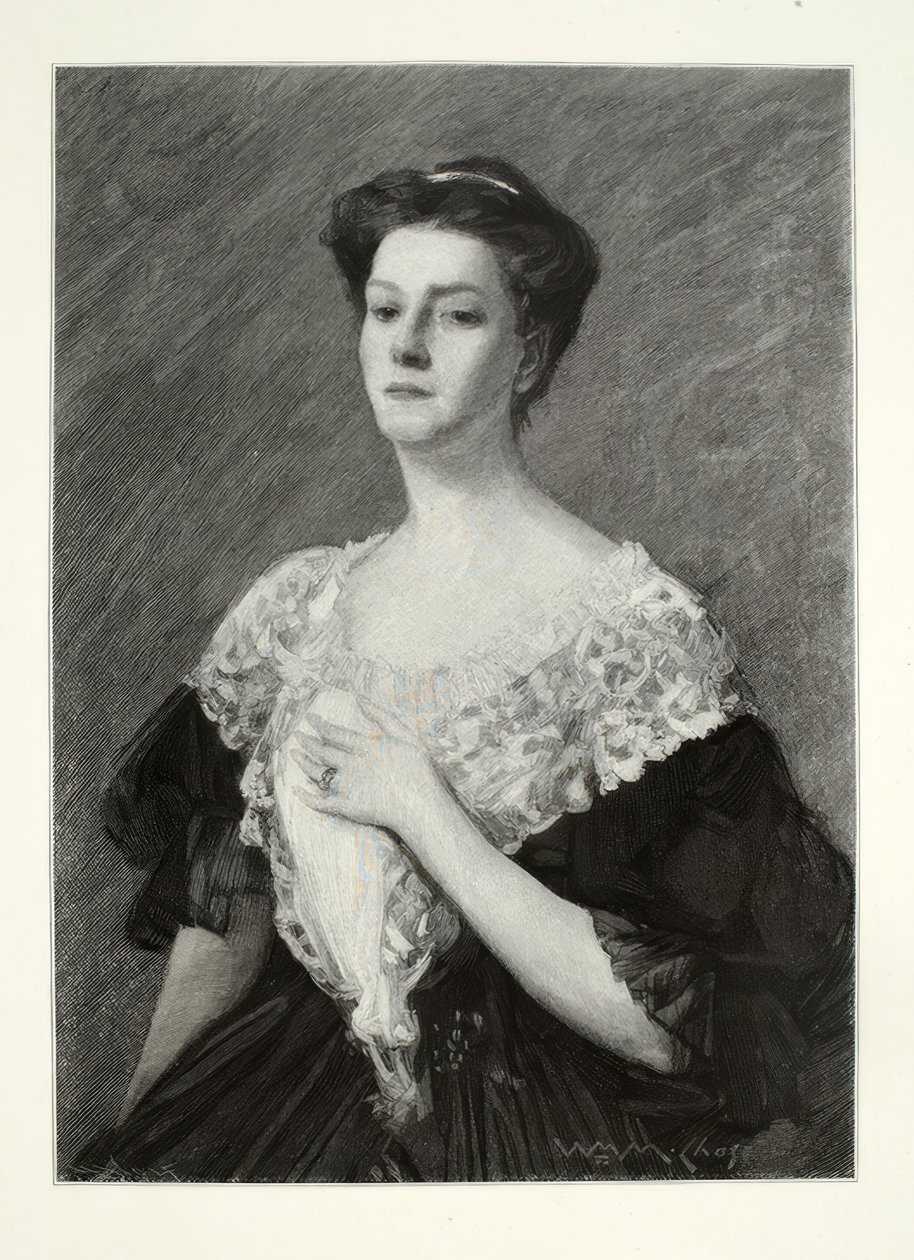 Portrett av en kvinne av Alsace Henry Wolf