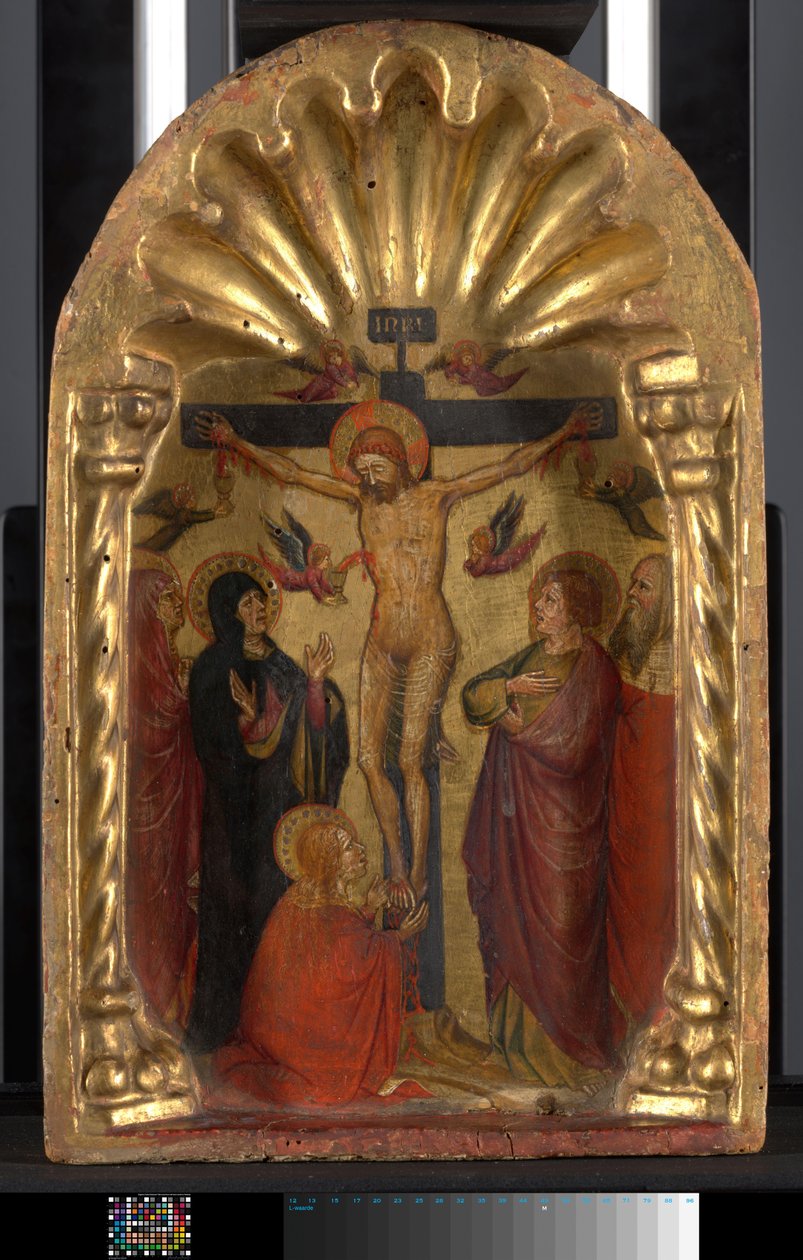 Korsfestelse av Altichiero da Verona (follower of)