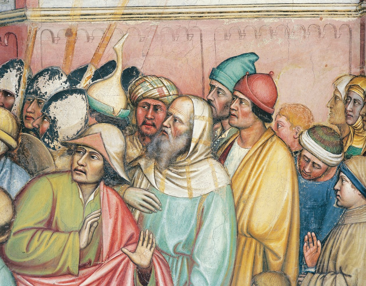 St. George ble utsatt for tortur på hjul av Altichiero da Zevio