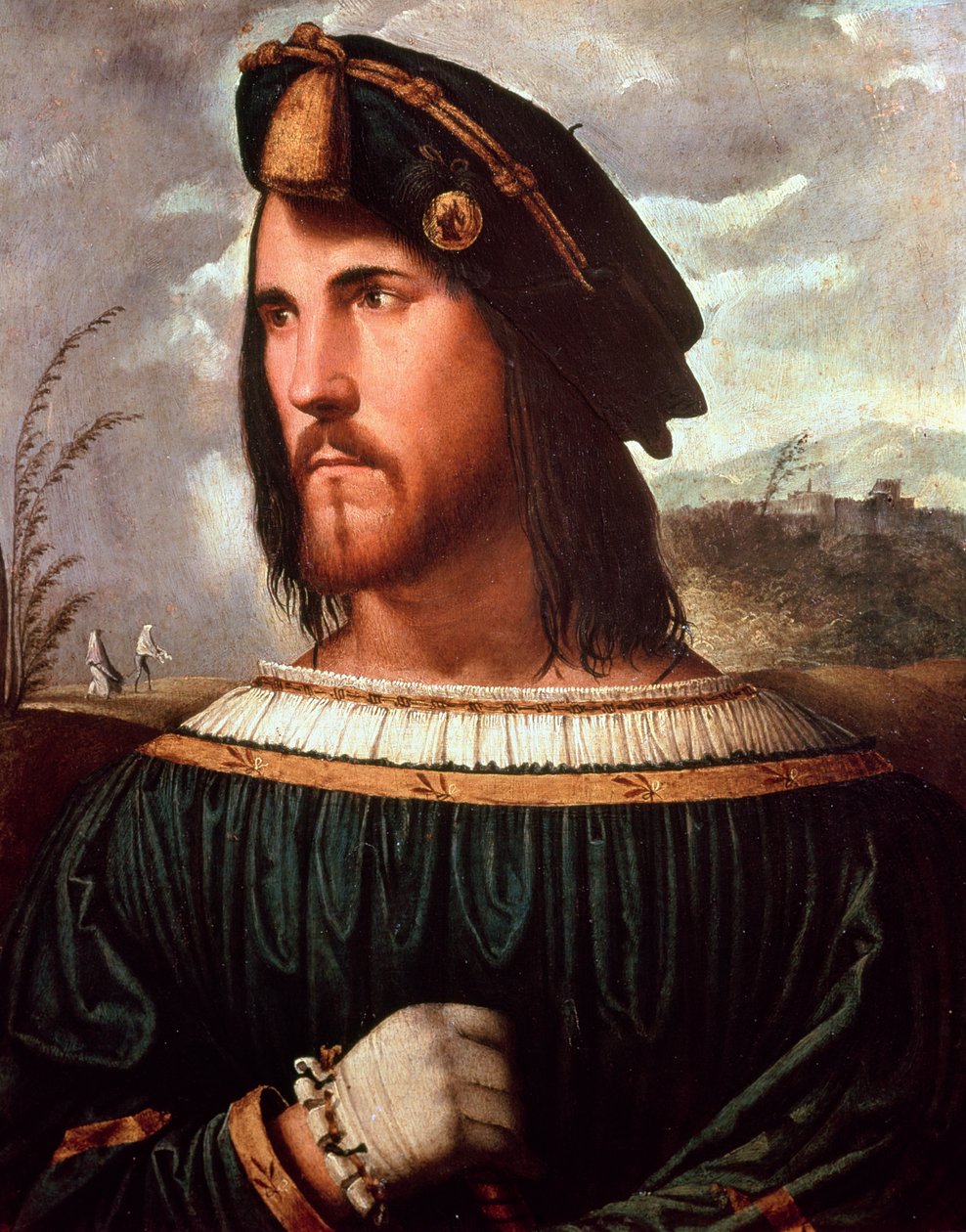 Cesare Borgia (1475-1507) hertug av Valencia av Altobello Meloni