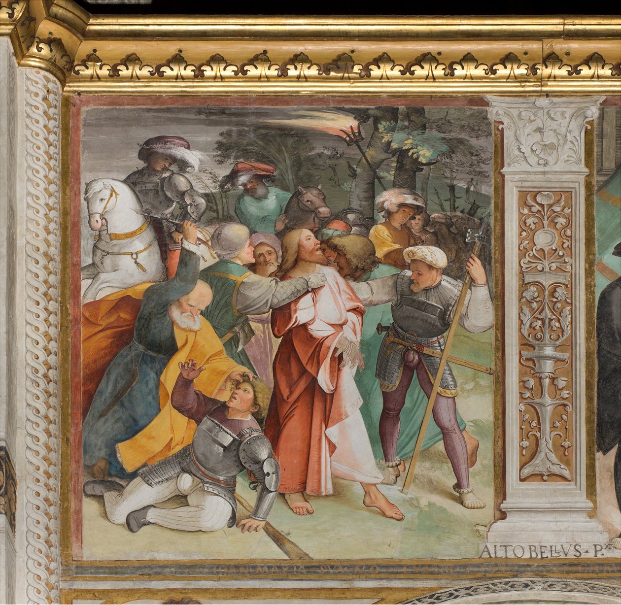 Central Aisle, Sixth South Span, Catch of Jesus, Altobello Melon av Altobello Melone