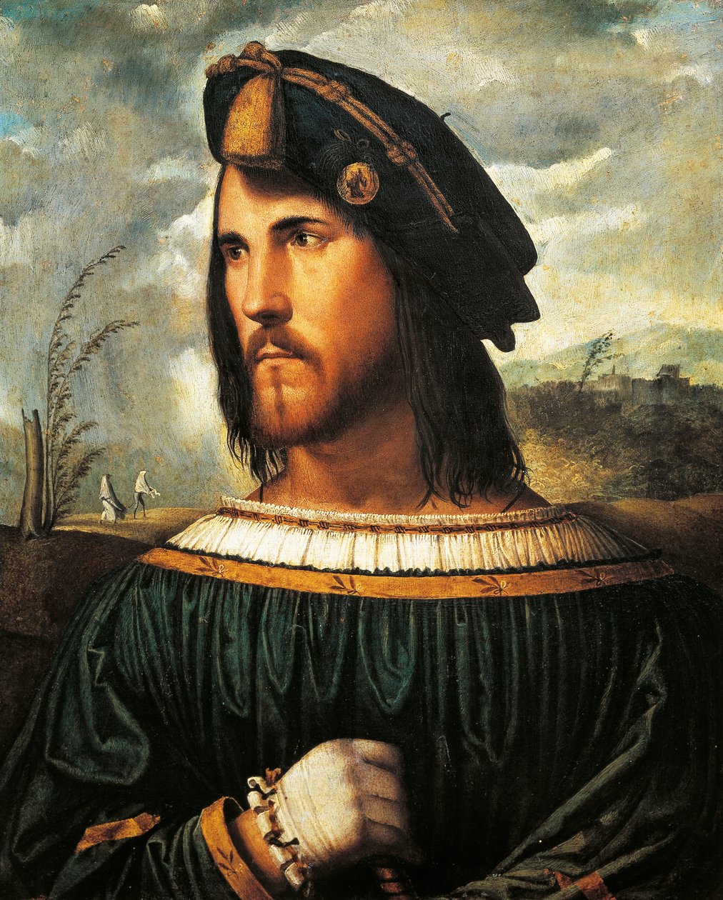 Portrett av Cesare Borgia (Roma av Altobello Melone