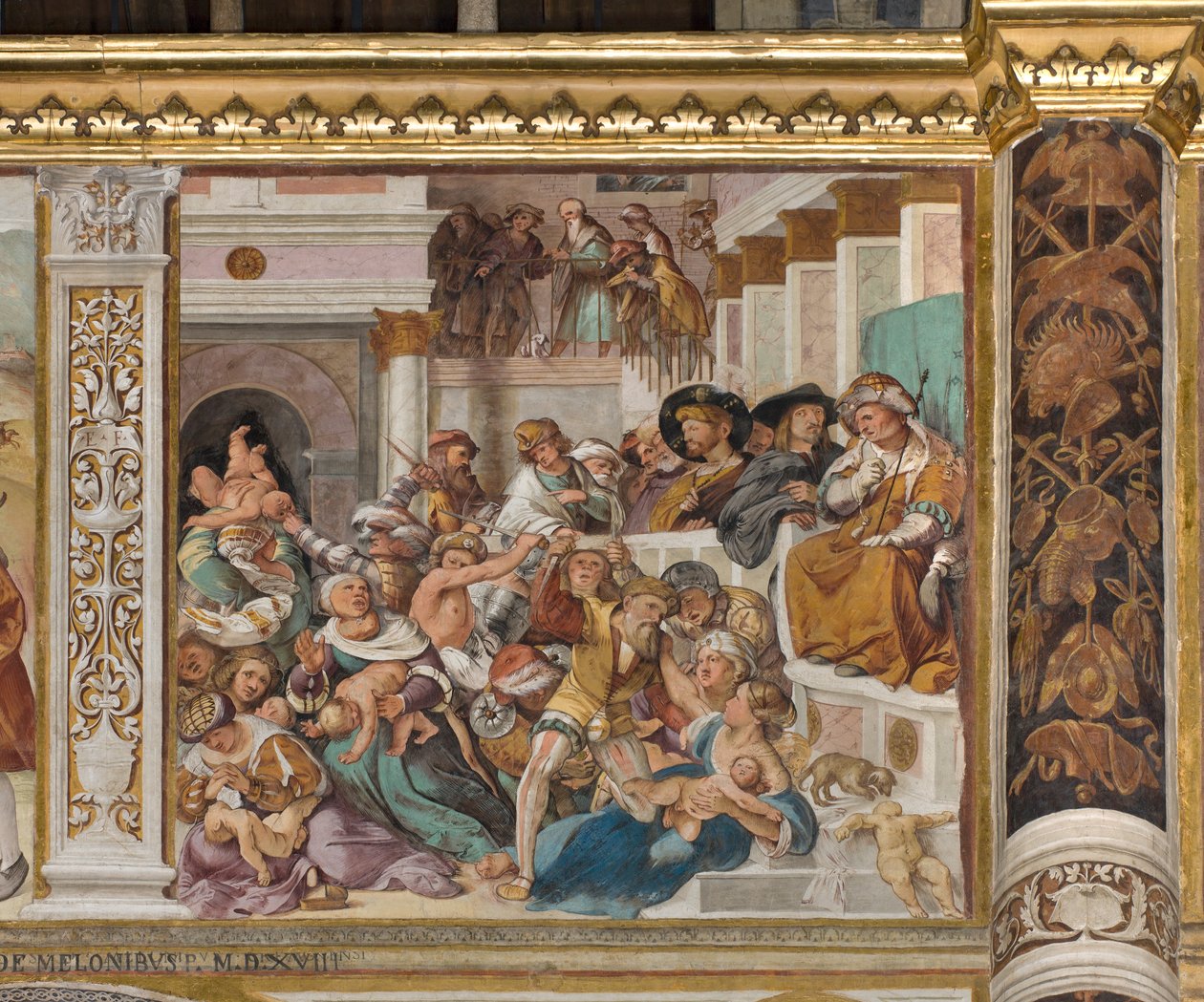 Presbytery, Seventh North Span, Massacre of the Innocents, Altobello Melon av Altobello Melone