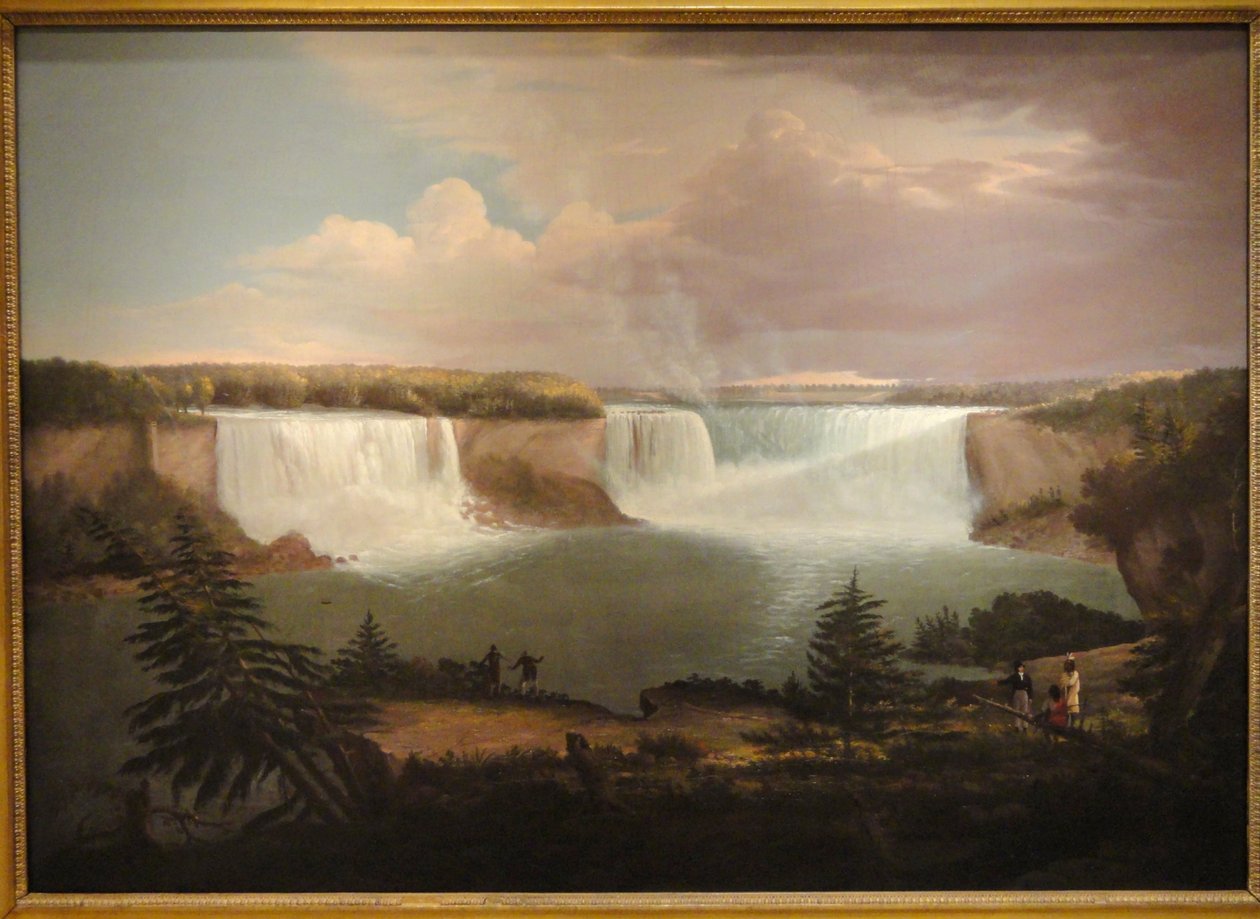 Et generelt syn på Niagara -fossen av Alvan Fisher