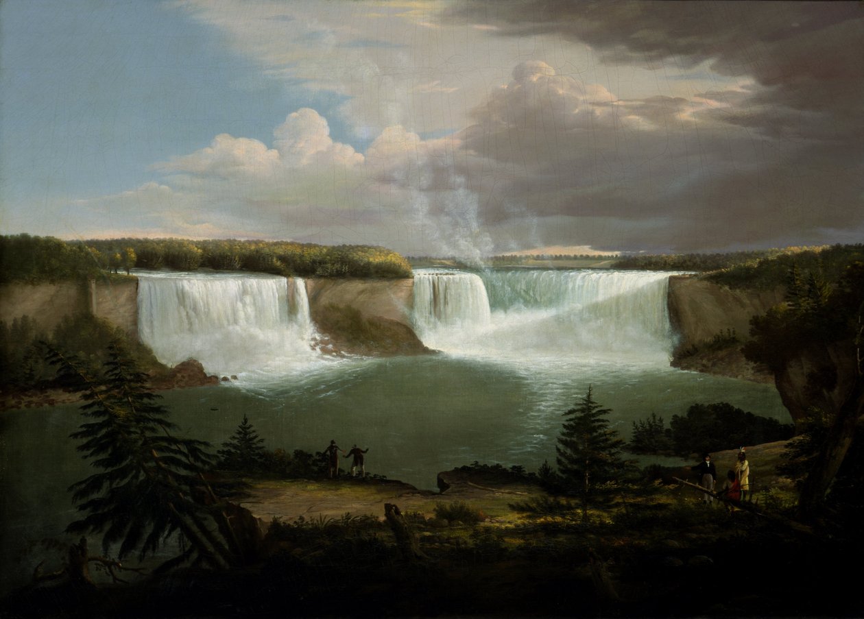 Et generelt syn på Niagara -fossen av Alvan Fisher
