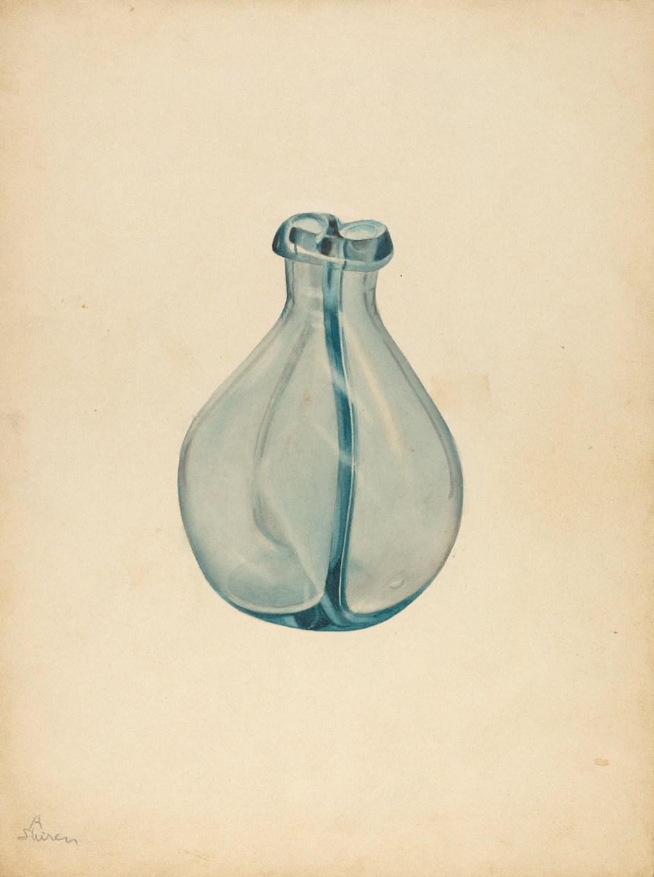 Blåst glass av Alvin Shiren