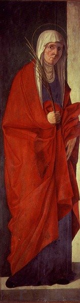 Kvinnelig martyr, ca. 1485-90 (tempera på panel) av Alvise Vivarini