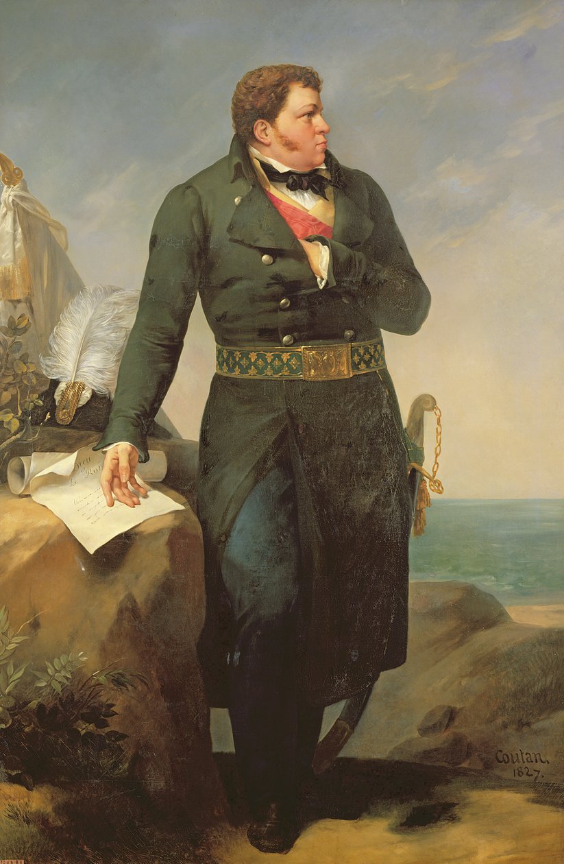 Portrett av Georges Cadoudal (1771-1804) 1827 (olje på lerret) av Amable Paul Coutan