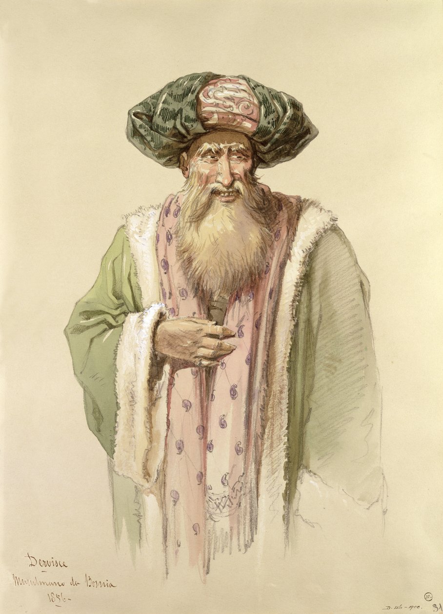 Dervisj - fra Bosnia av Amadeo Preziosi