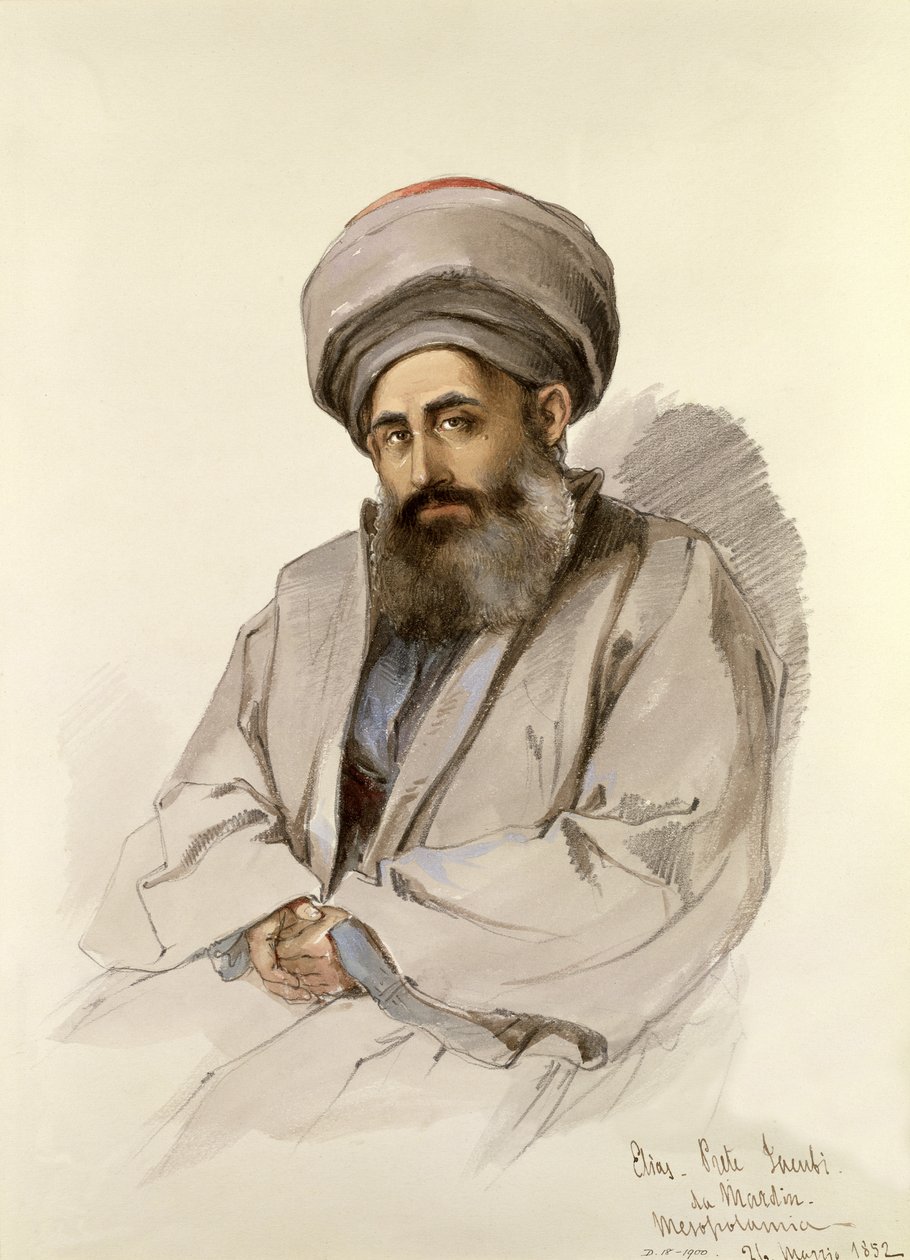 Elias - Jacobite Prest fra Mesopotamia av Amadeo Preziosi