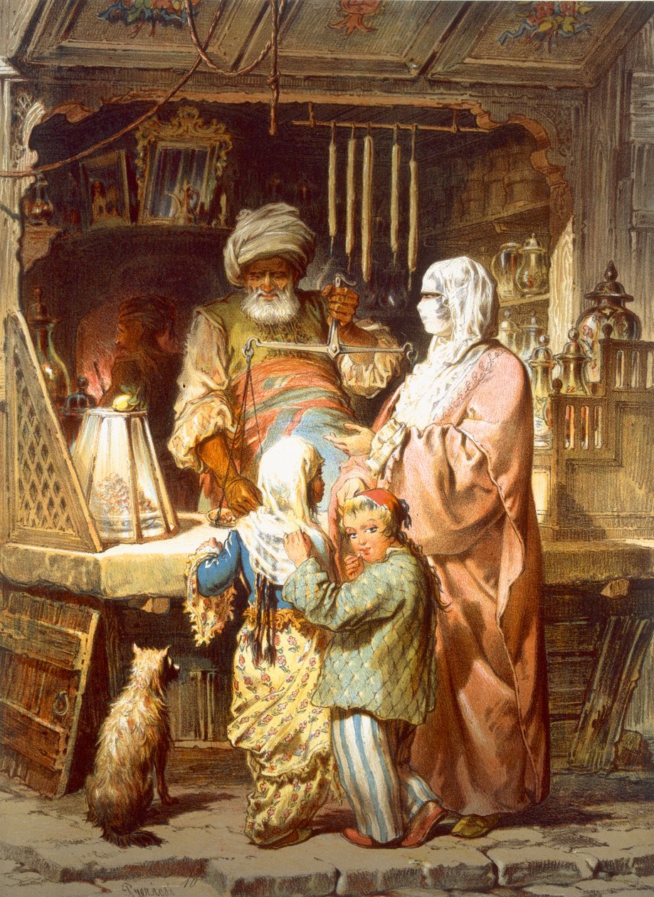 Sweetseller, 1865 av Amadeo Preziosi