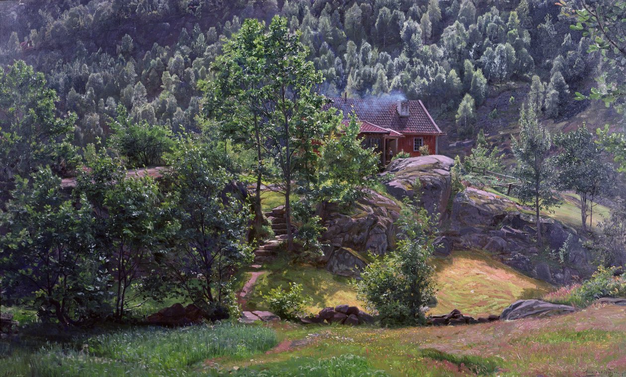 En småbruk av Amaldus Nielsen