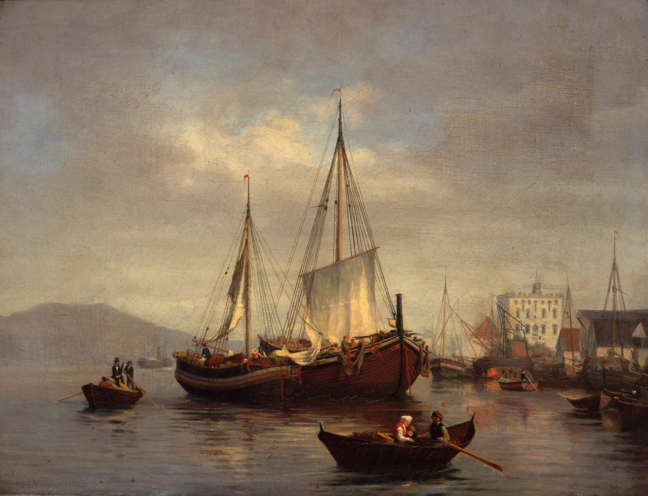 Fra Bergen av Amaldus Nielsen