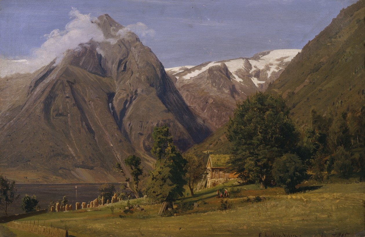 Summerday, Balestrand av Amaldus Nielsen