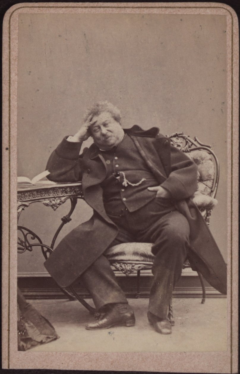 Forfatteren Alexandre Dumas far 1802-1870, ca 1868. av Amand Helm