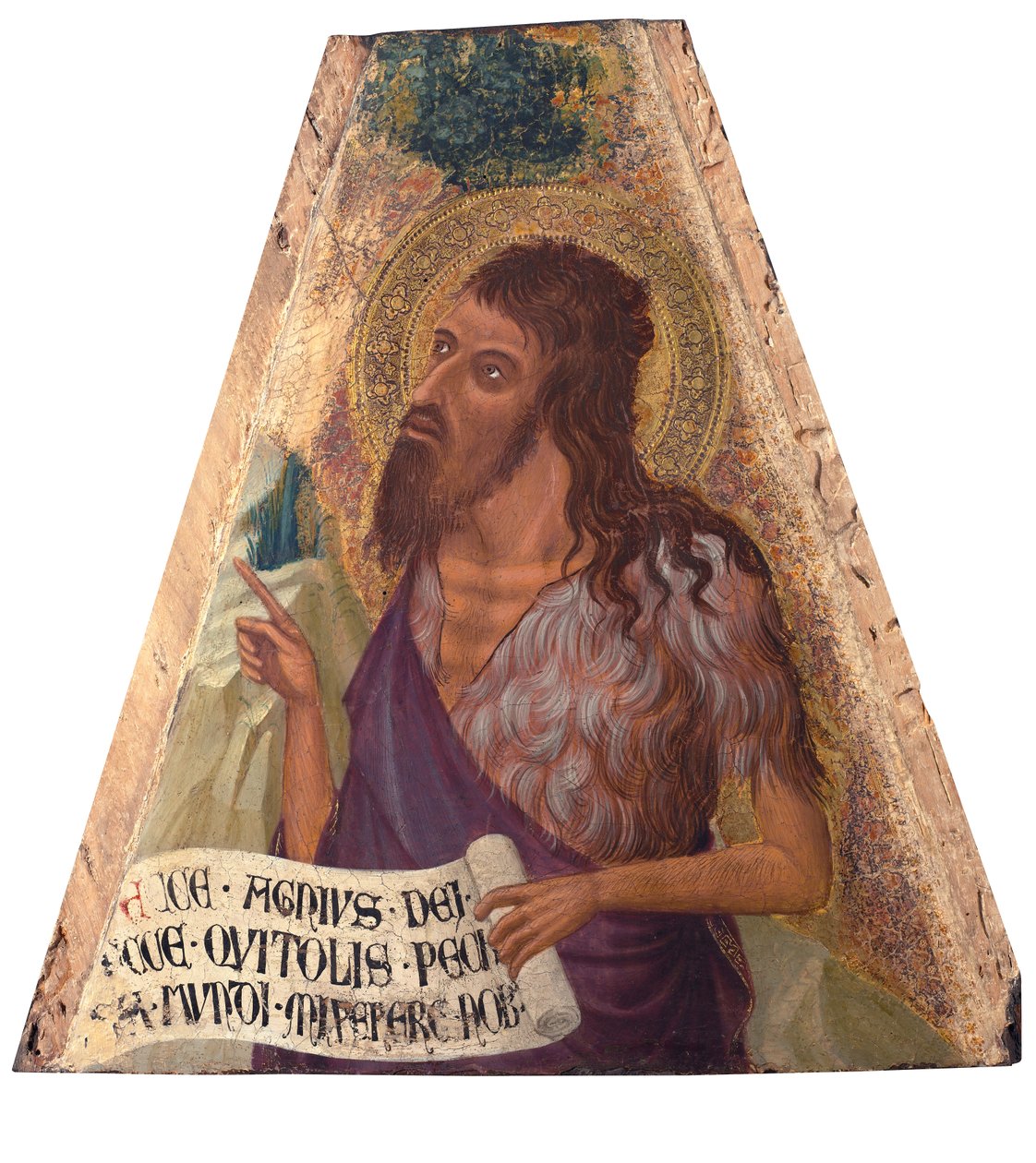 Johannes døperen av Ambrogio Lorenzetti