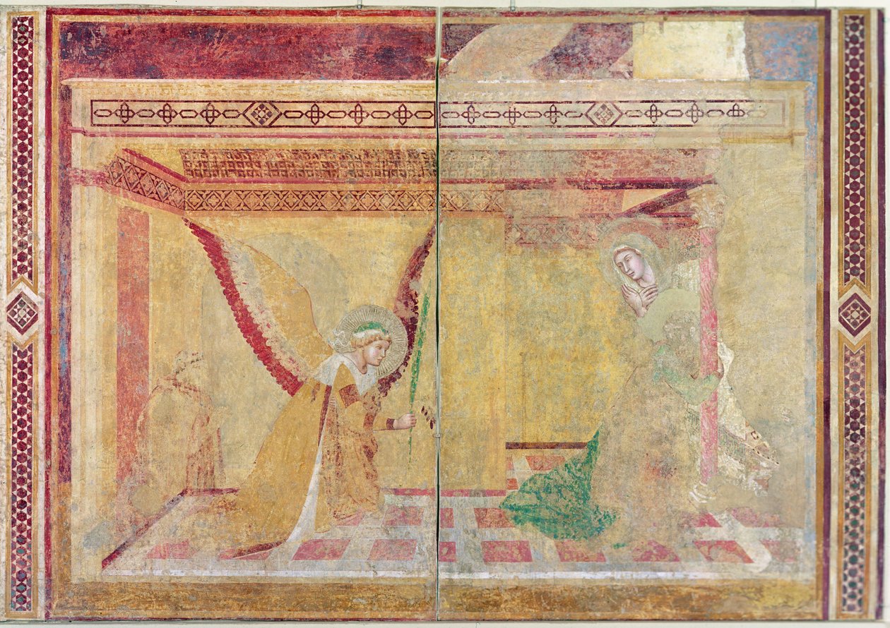 Kunngjøringen av Ambrogio Lorenzetti