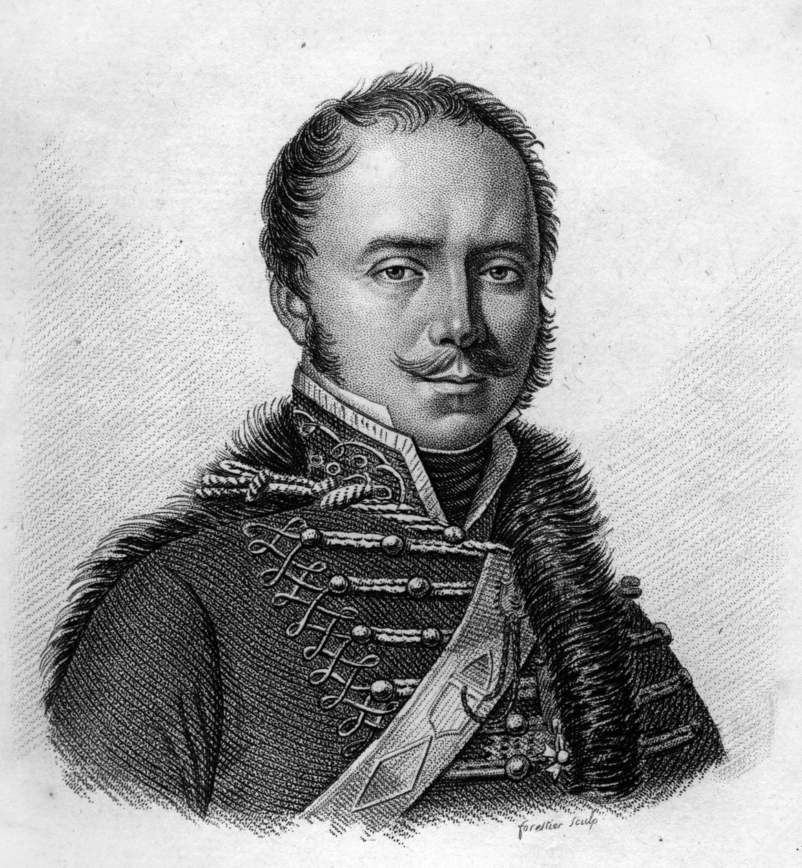 Charles François Lebrun, Duke of Placentia French politician (1739 to 1824).in “” Portraits of the French generals following the victories and conquests of the French””. Engraved by Ambroise Tardieu in 1818. Stella Collection. av Ambroise Tardieu
