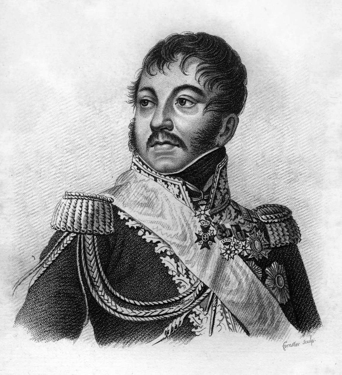 General Rapp.Jean, Count Rapp Général français (Colmar av Ambroise Tardieu