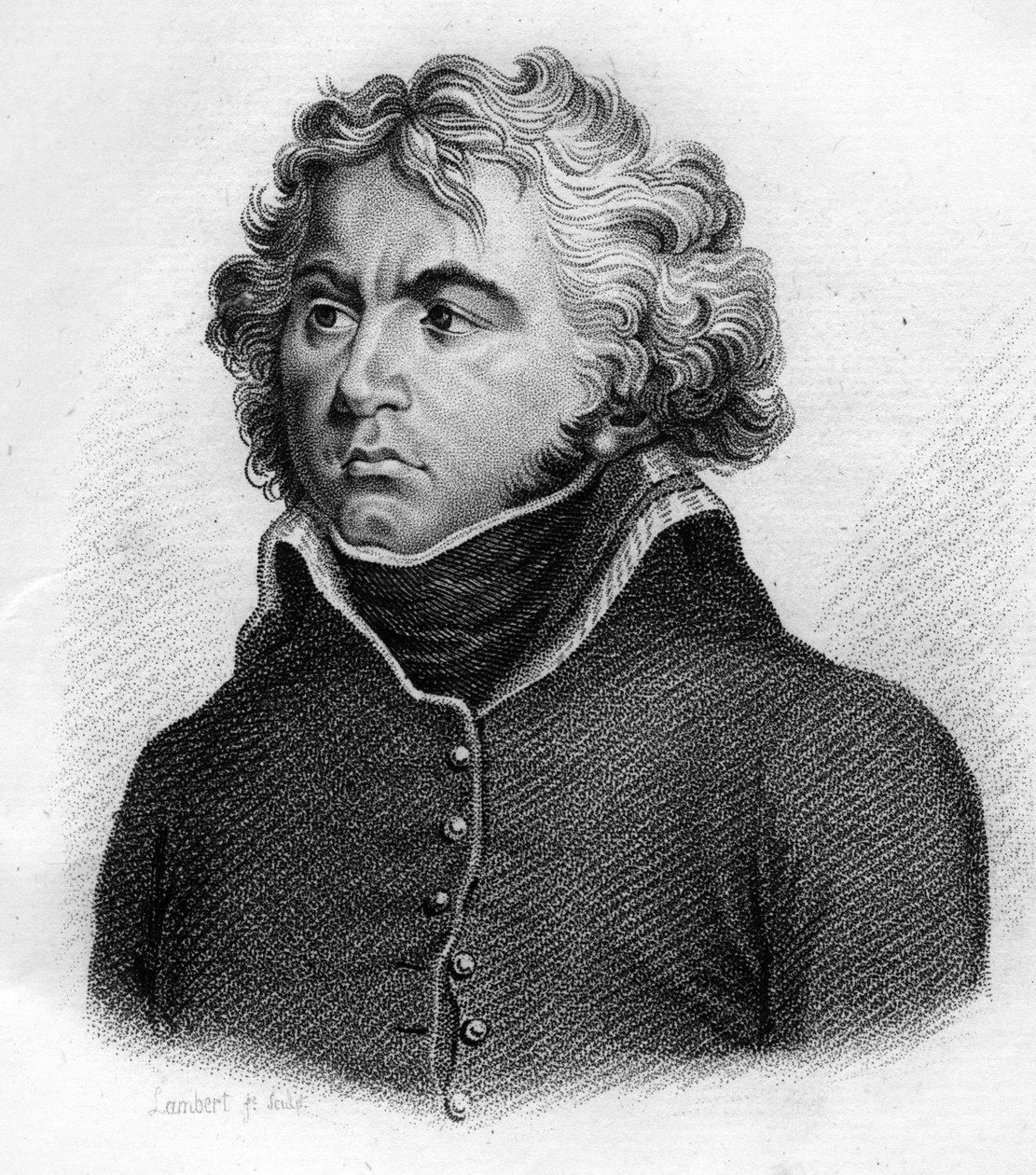 Jean - Baptiste Kléber (1753-1800), French general.- in “Portraits des généraux français en suite les victoires et conêtes des français””. Engraved by Ambroise Tardieu in 1818. Stella Collection. av Ambroise Tardieu