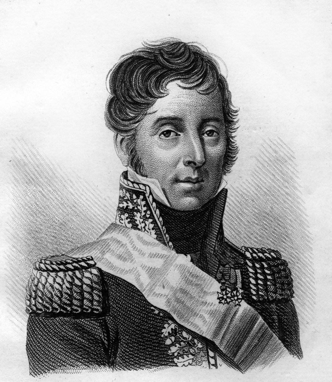 Jean Antoine Verdier (1775-1850) - i "Portretter av de franske generalene etter franskmennenes seire og erobringer"". Gravert av Ambroise Tardieu i 1818. Stella Collection. av Ambroise Tardieu