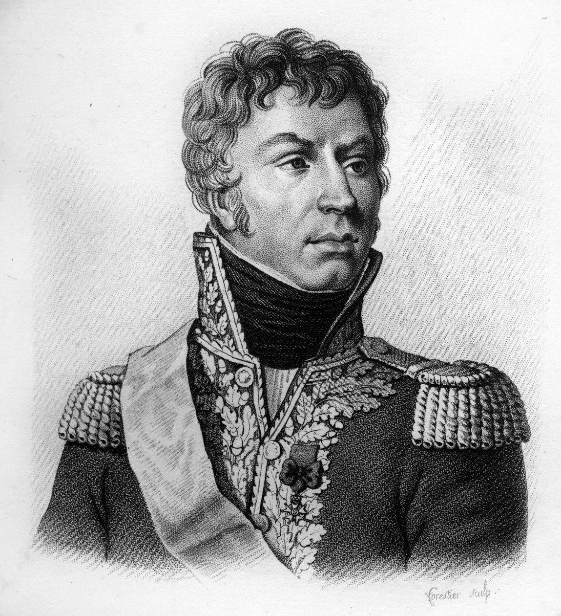 Jean Louis Ebenezer REYNIER (1771-1814) - i "Portretter av franske generaler etter franskmennenes seire og erobringer"". Gravert av Ambroise Tardieu i 1818. Stella Collection. av Ambroise Tardieu