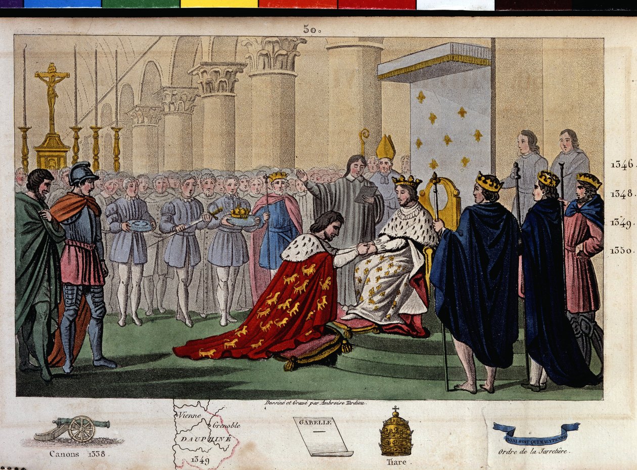 Filip VI av Valois (1294-1350) ble anerkjent som konge av USA i 1328, som avviste påstandene til Edvard III, kongen av England, barnebarn av Filip Belen og Philippe d