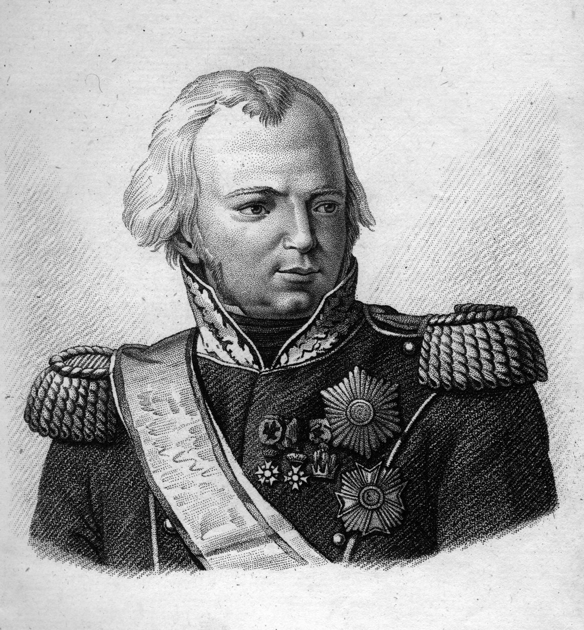 Portrait of Jean Ambroise Baston de Lariboisiere av Ambroise Tardieu