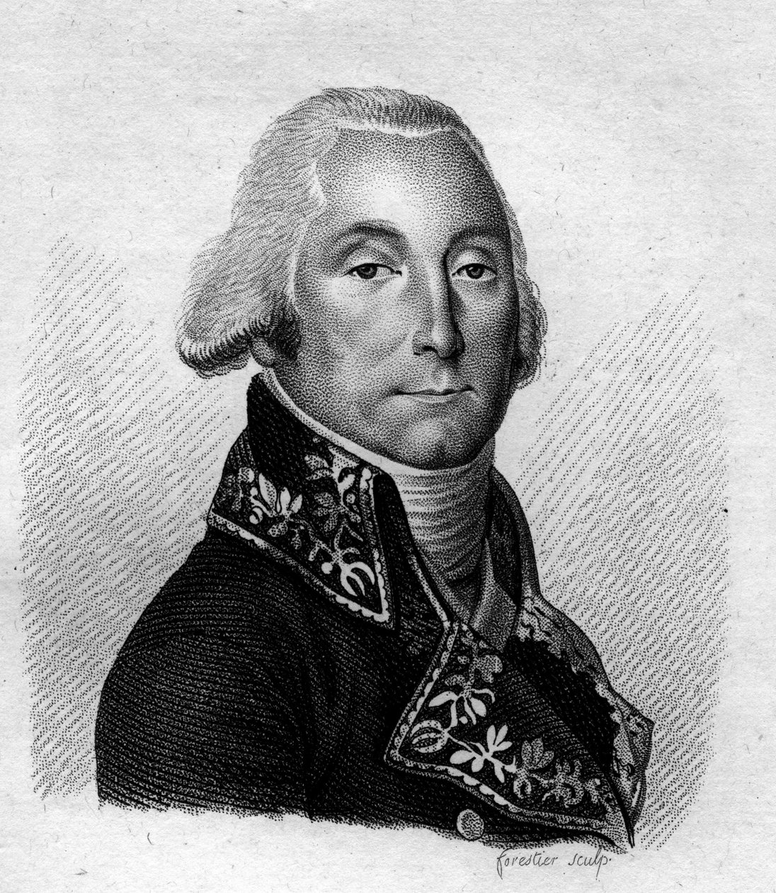 Portrett av Olivier Macoux Rivaud de la Raffiniere (1766-1839). General og Baron d