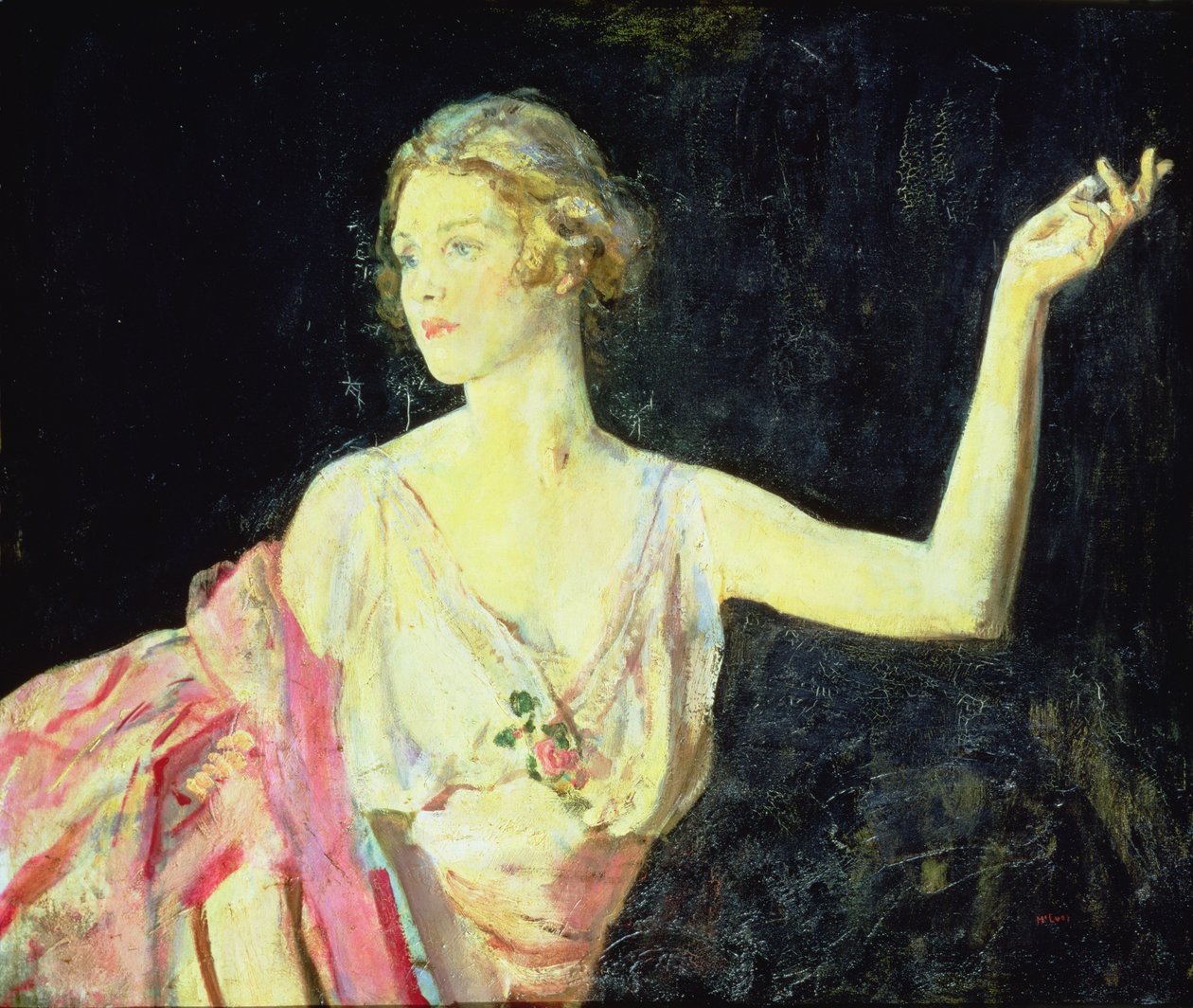 Lady Diana Cooper, 1915 av Ambrose McEvoy