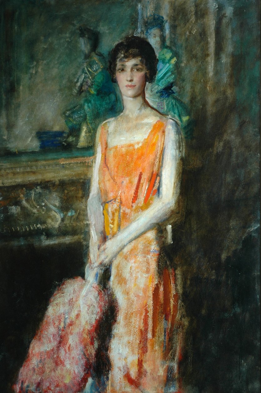 Mademoiselle de Pourtales, ca. 1925 av Ambrose McEvoy